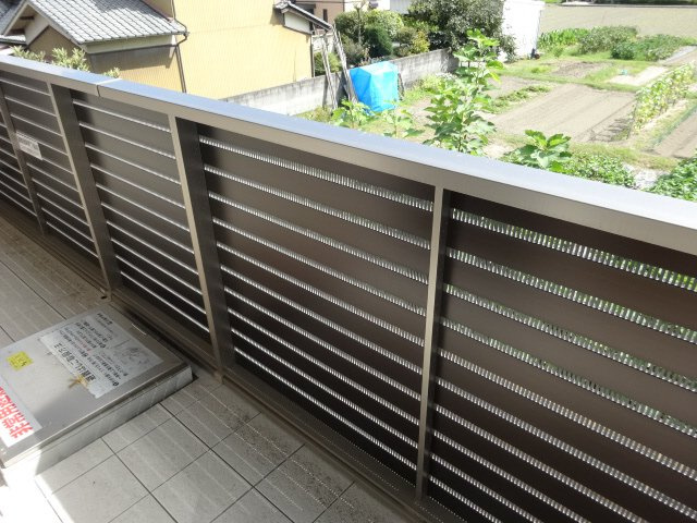 パストラル堂本のバルコニー