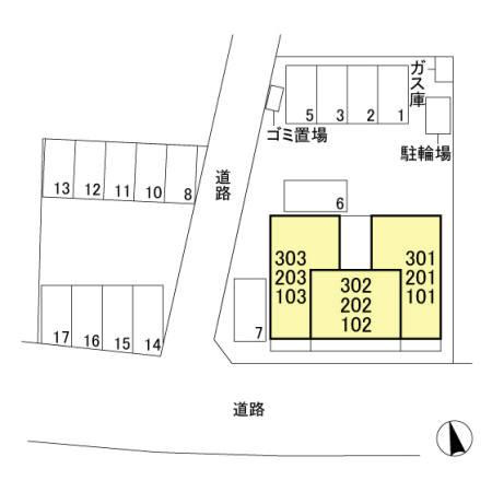 アルファベット　Ⅰの区画図|当社、チルホームのHPもご覧ください(^^)/物件情報多数♪
