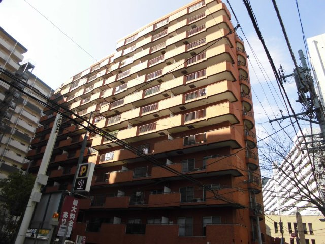 朝日江戸川橋マンションの外観