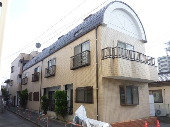 久留米市　1棟アパートの外観