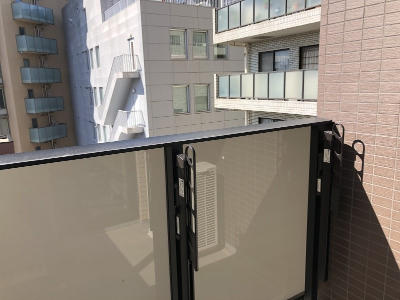 サンクレイドル御苑内藤町のバルコニー