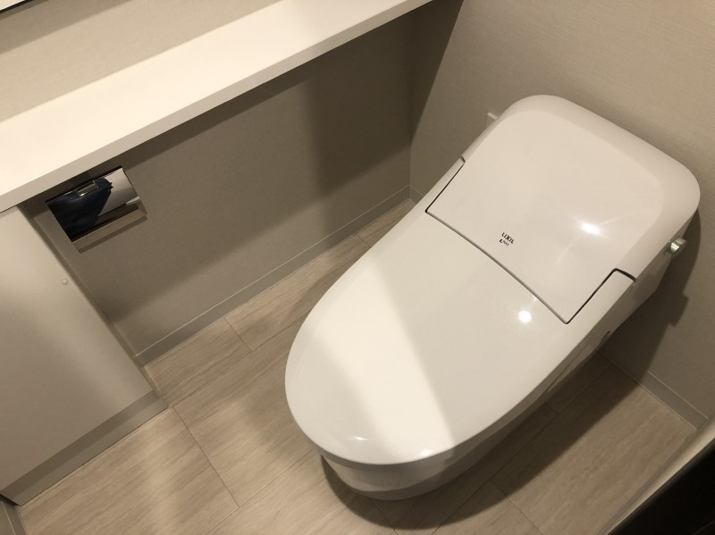 サンクレイドル御苑内藤町のトイレ