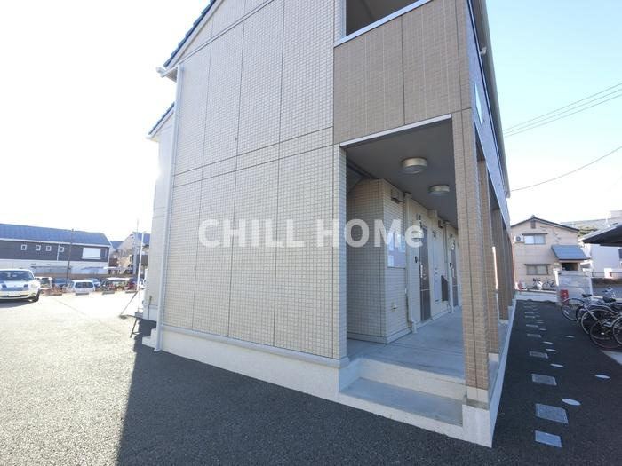 ニシガハラハウスのエントランス|当社、チルホームのHPもご覧ください(^^)/物件情報多数♪