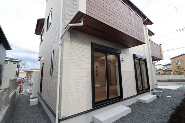 ブルーミングガーデン高根沢町宝積寺　新築一戸建ての外観|3号棟外観（現在一部施工中）