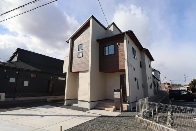 ブルーミングガーデン高根沢町宝積寺　新築一戸建ての外観|3号棟外観（現在一部施工中）