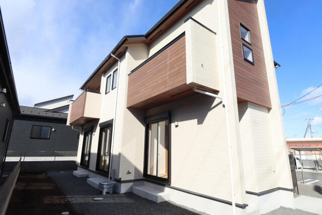 ブルーミングガーデン高根沢町宝積寺　新築一戸建ての外観|3号棟外観（現在一部施工中）