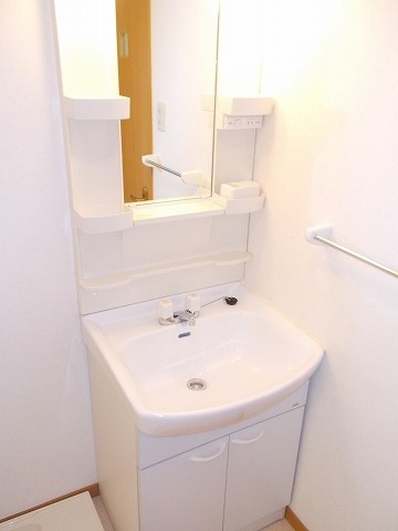 マチェールの洗面所