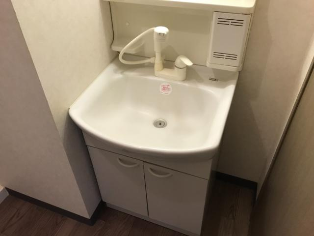 サンフォレストの洗面所|洗髪洗面化粧台