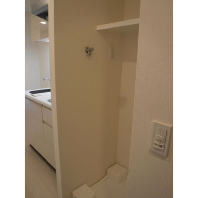 【設備】 | ルクレ西池袋 | 室内洗濯機置場