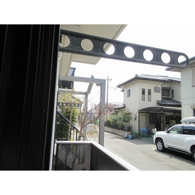 【バルコニー】 | フジパレスA棟 | 洗濯物干せます