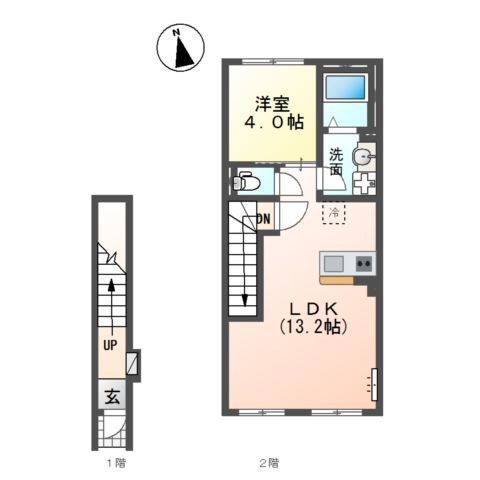 マンションアーク参番館の間取り