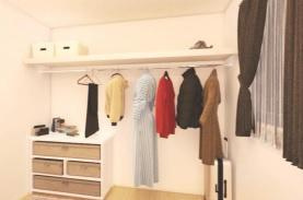 マンションアーク参番館の内装|オープンクローゼット（イメージ）