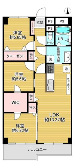 【間取り】 | 今福西コーポ