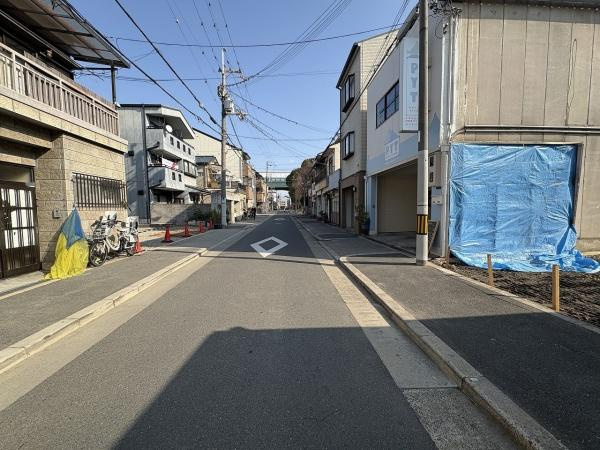 【前面道路含む現地写真】 | 大阪市旭区中宮2丁目　売土地