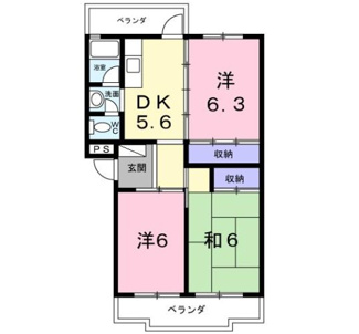 【間取り】 | 第一コーポ学苑