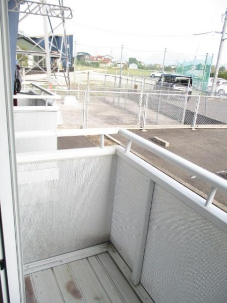 ｙフラットⅡのバルコニー