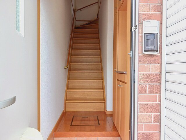 カーサ・クレールⅤの玄関|ゆったりとした玄関です