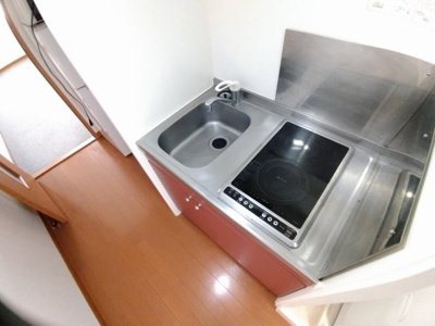 【キッチン】 | レオパレスマリアンナベルグ | シングルレバー設置