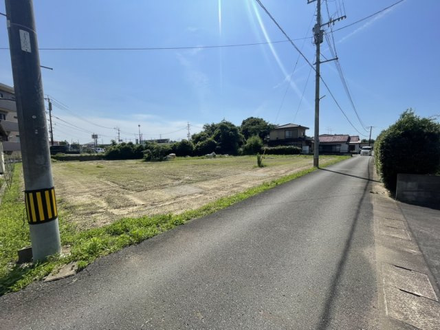 宮地町事業用土地の前面道路含む現地写真