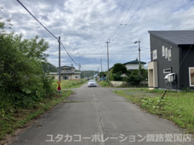 【前面道路含む現地写真】 | 白糠町西庶路西二条南1丁目2-29売家