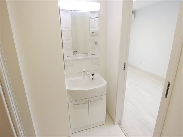 ソラーレ渡邉の洗面所