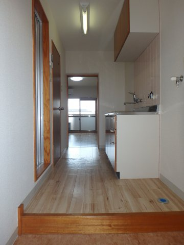 【玄関】 | ＳＫマンション | 岡山市北区今　SKマンション　1K　玄関