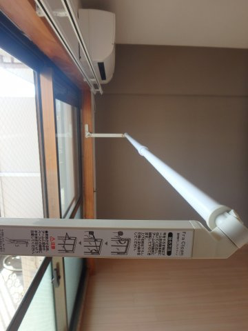 ＳＫマンションの設備|岡山市北区今　SKマンション　1K　室内物干し