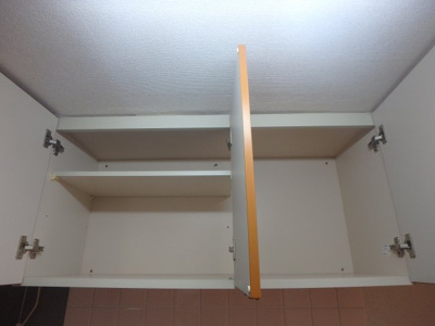 【収納】 | ＳＫマンション | 岡山市北区今　SKマンション　1K　キッチン収納