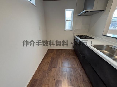 【キッチン】 | 神戸市垂水区南多聞台1丁目　新築戸建　仲介手数料無料！ | 使いやすいキッチンです