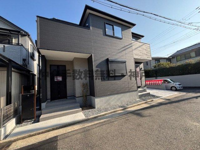 【外観】 | 神戸市垂水区南多聞台1丁目　新築戸建　仲介手数料無料！ | 落ち着いた雰囲気の外観です