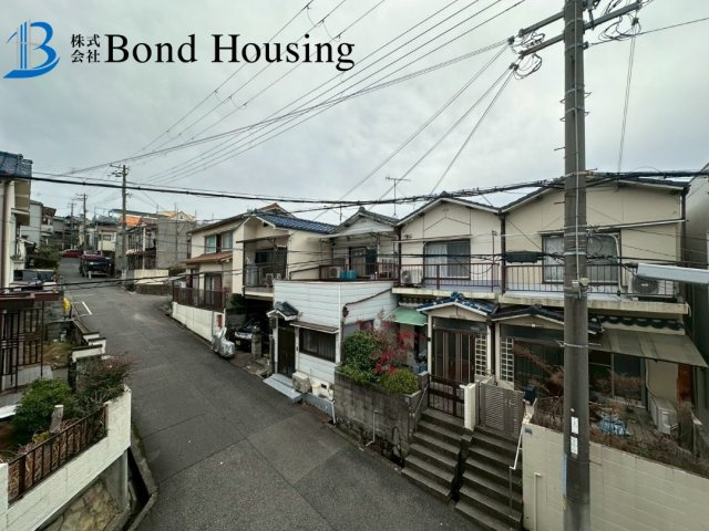 南東角地　教育施設近く安心　垂水区乙木２丁目　新築戸建の前面道路含む現地写真