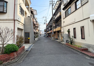 【前面道路含む現地写真】 | 東大阪市若江東町三丁目　中古戸建