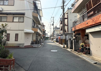 【前面道路含む現地写真】 | 東大阪市若江東町三丁目　中古戸建