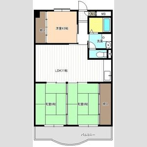 【間取り】 | 光ハイツ
