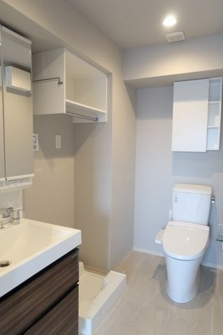 ロイジェント世田谷野沢の洗面所