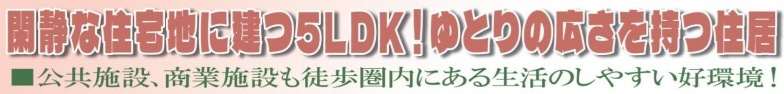 中古戸建　東松山市桜山台2-124の構造・工法・仕様
