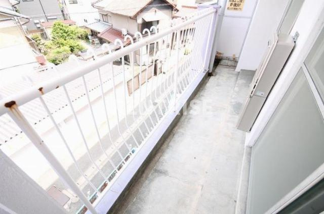 メゾンコメショーのバルコニー