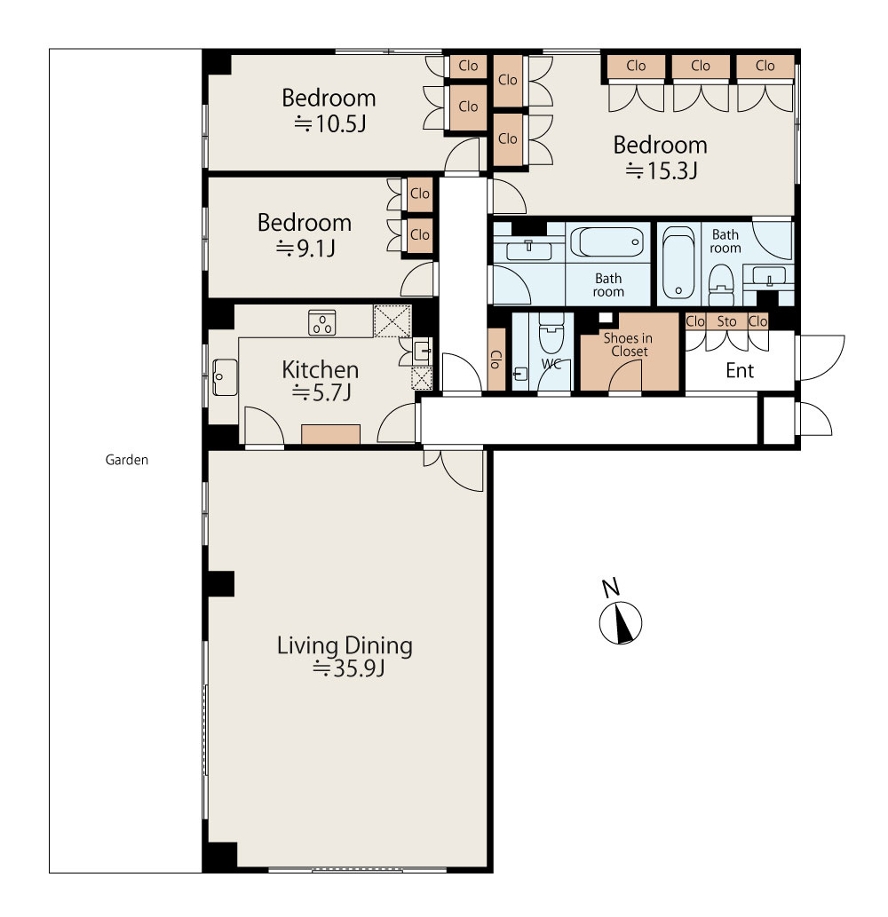 オリオールガーデンズ（AUREOLE GARDENS）の画像