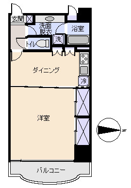 ベルエール熱海来の宮の間取り