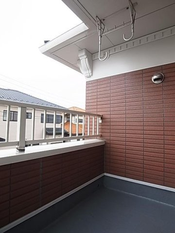 ヴィラ　サカエのバルコニー