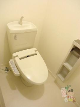 プリマヴェーラ　Ａのトイレ|シャワー付トイレ