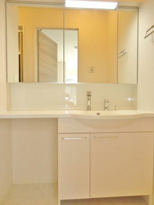 【洗面所】 | ハピネス２ | 洗髪洗面化粧台