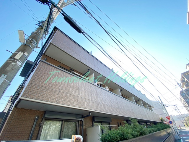 鎌倉市岩瀬１丁目のアパートの外観|落ち着いた雰囲気の外観です