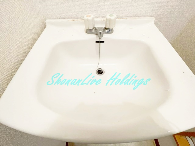 湘南(新)パラシオンの洗面所|明るい洗面所です