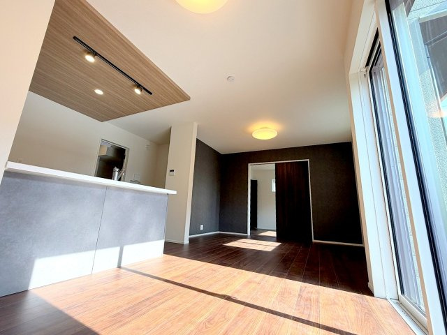 あきる野市小川東1丁目全1棟　新築戸建の居間・リビング