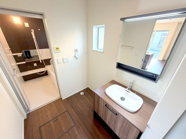 あきる野市小川東1丁目全1棟　新築戸建の洗面所