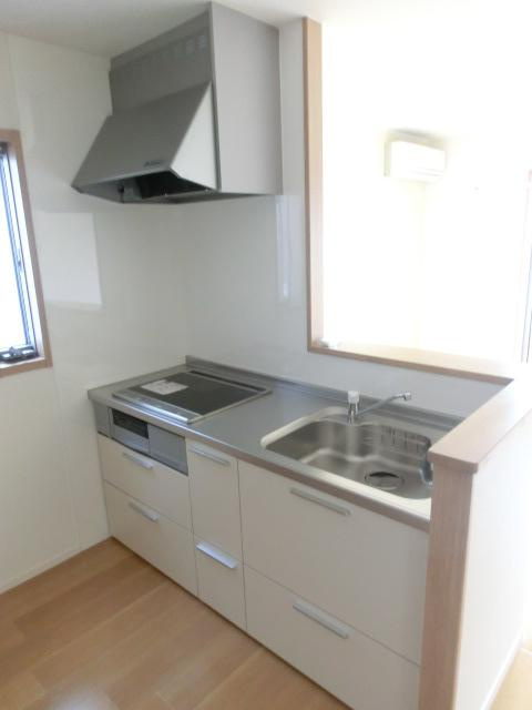 モデラートＮｅｏ　Ｂ棟のキッチン