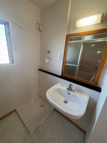 宮前平グリーンハイツの洗面所