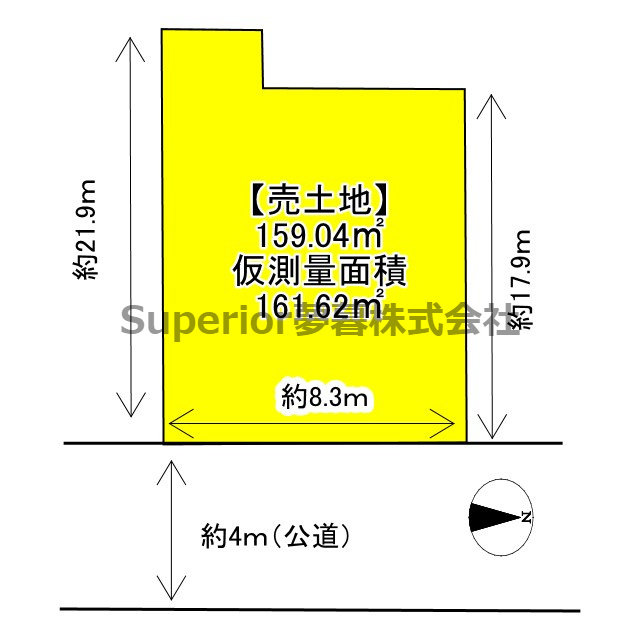 【売土地】大津市馬場3丁目