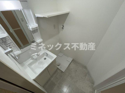 【独立洗面台】 | エアフォルク恒久 | 同タイプのお部屋の写真。現況を優先します。